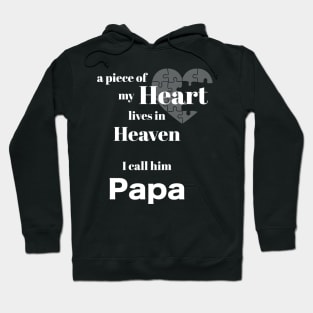 A piece of my heart is in Heaven Hoodie